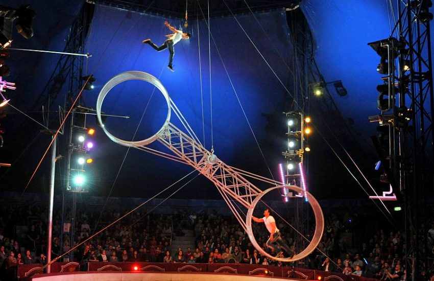 Circus Louis Knie Todesrad